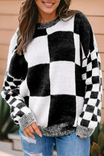 Load image into Gallery viewer, Check it Out Sweater
