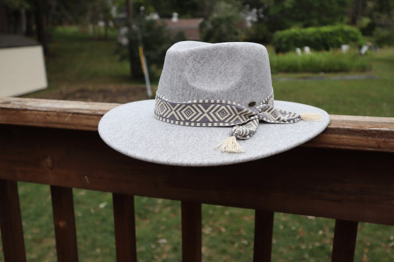 Southwestern Felt Brim Hat